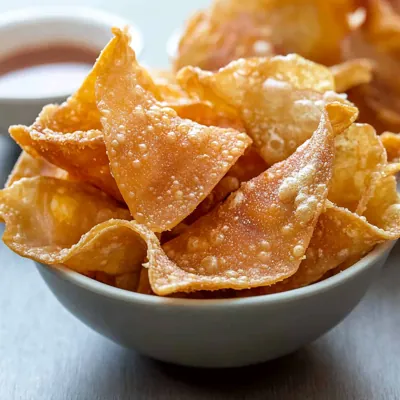 Easy Preparation Guide To Make Fried Wonton Strips