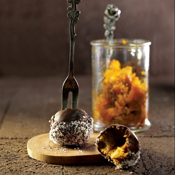 Pumpkin Balls with Honey