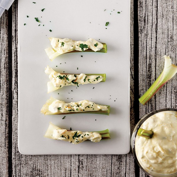 Celery Stalk Canapes